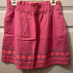 J.Crew pink mini skirt